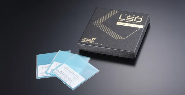 レンズ拡散板®:LSD UV評価キット(UV楕円形拡散タイプ)